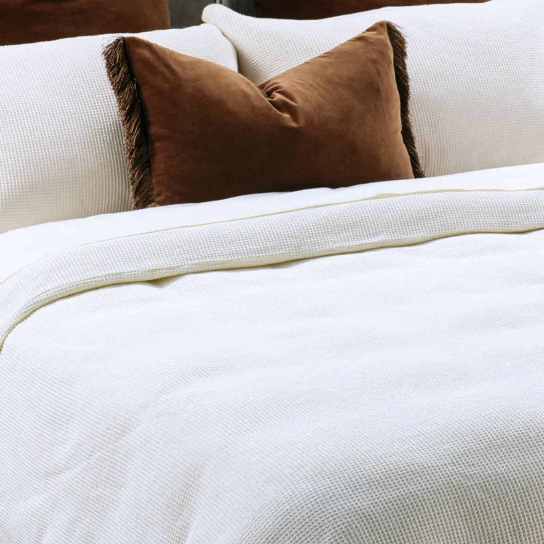 Sottobosco Ivory Duvet Cover - King