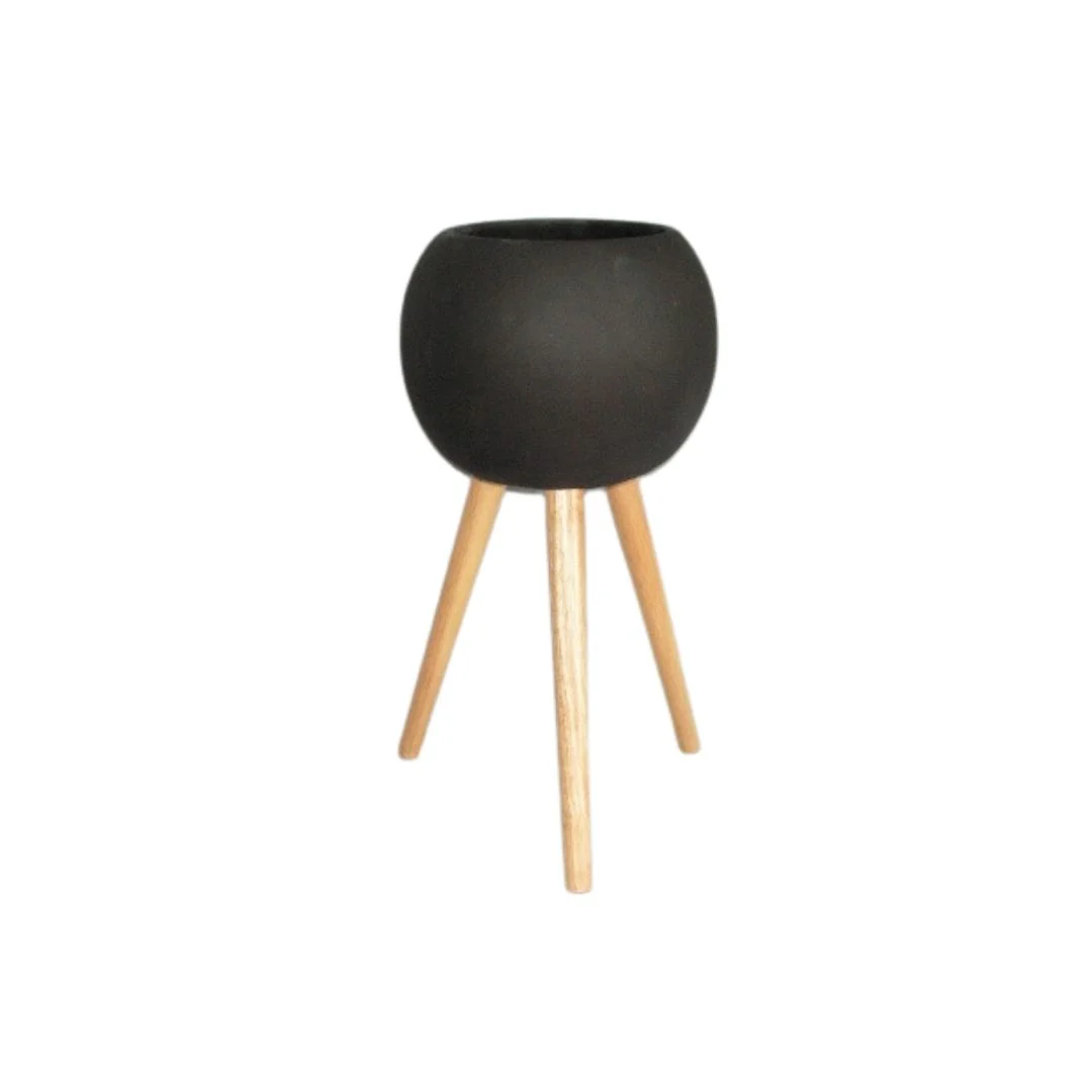 Black Terra Planter - Small