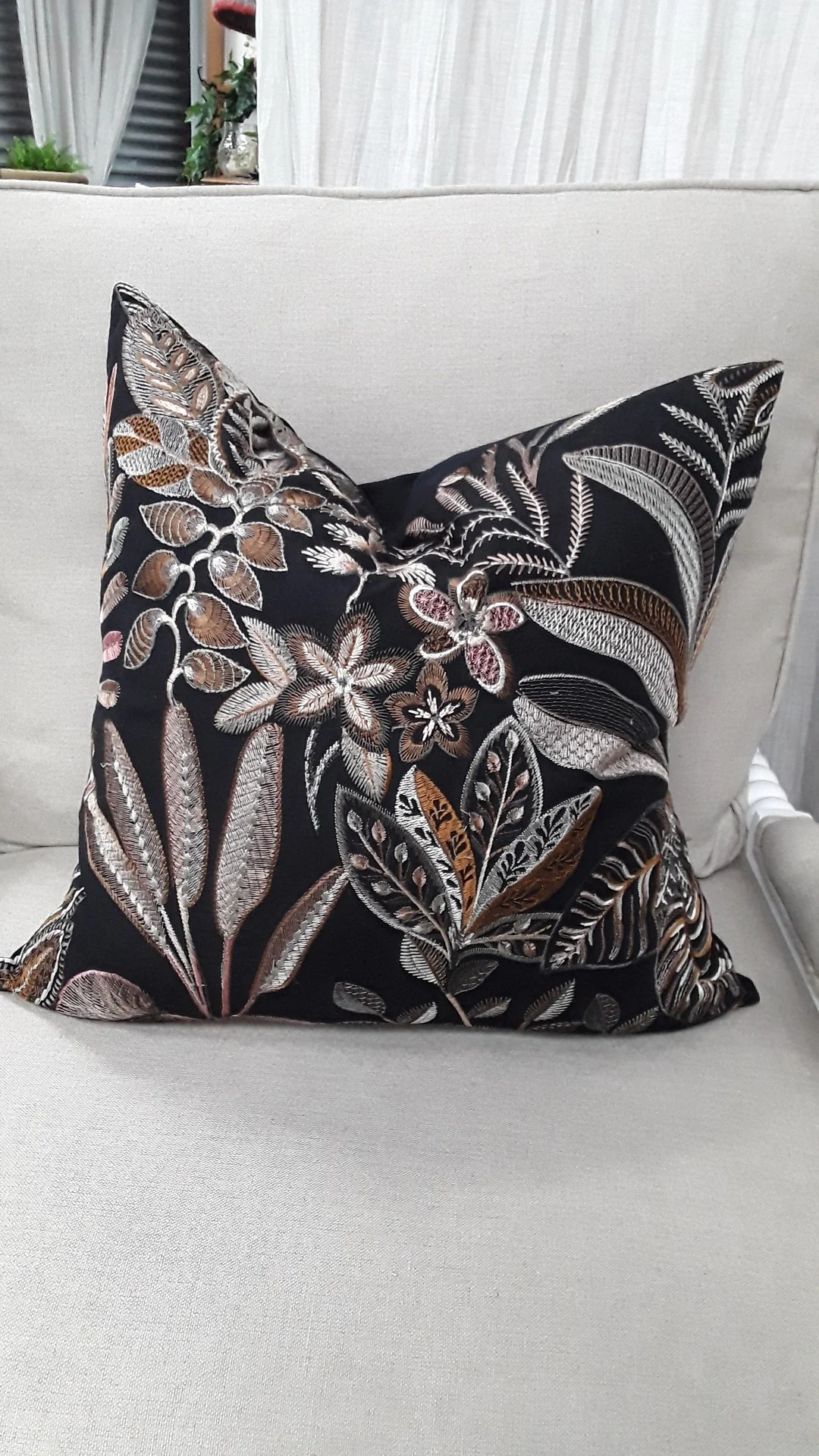 Tereshchenko/Plush Jet Cushion - 55x55