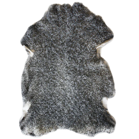 Gotland Natural Grey Sheepskin
