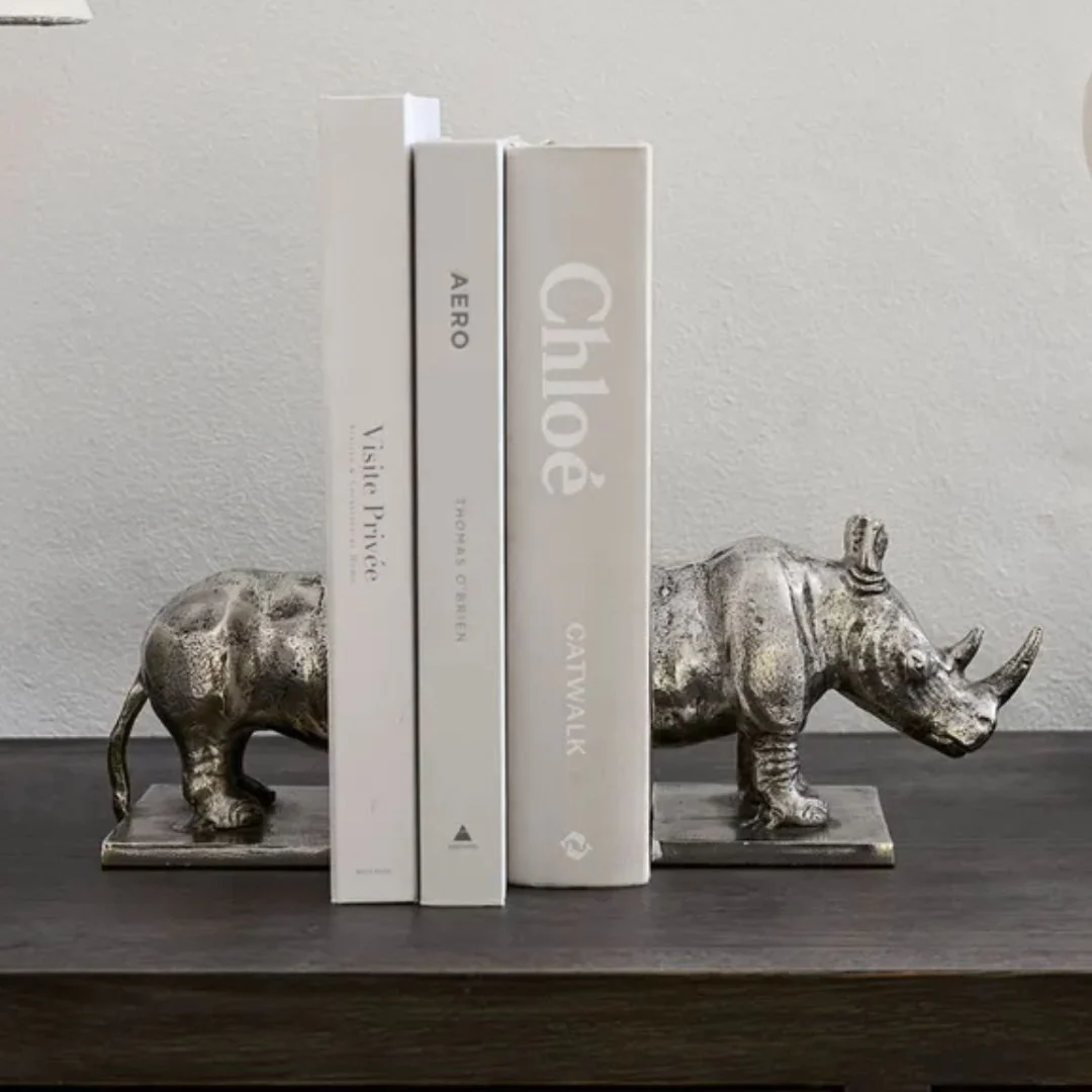 Rhino Bookends - Image 2