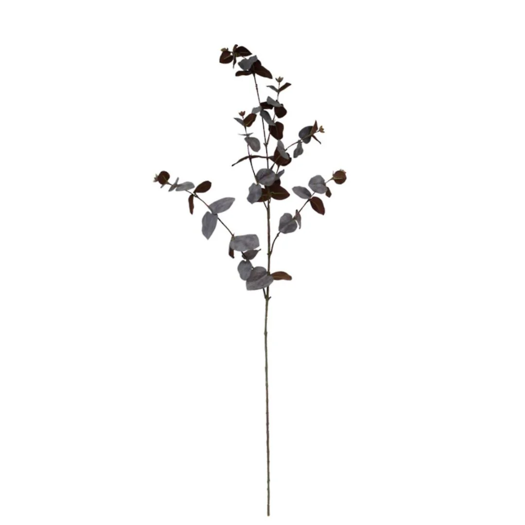Large Eucalyptus Spray: Brown - 86cm - Image 2