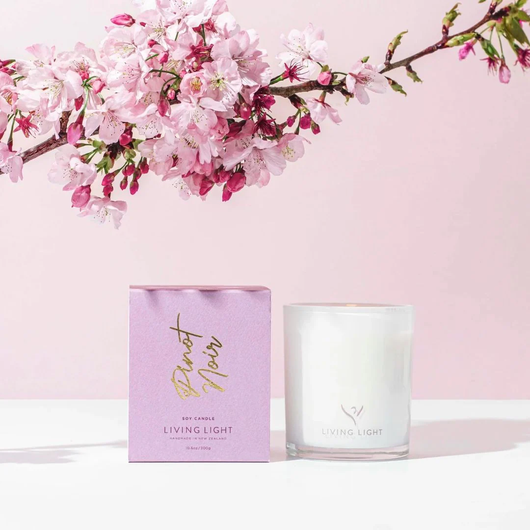 Soy Large Candle: Pinot Noir - Image 2