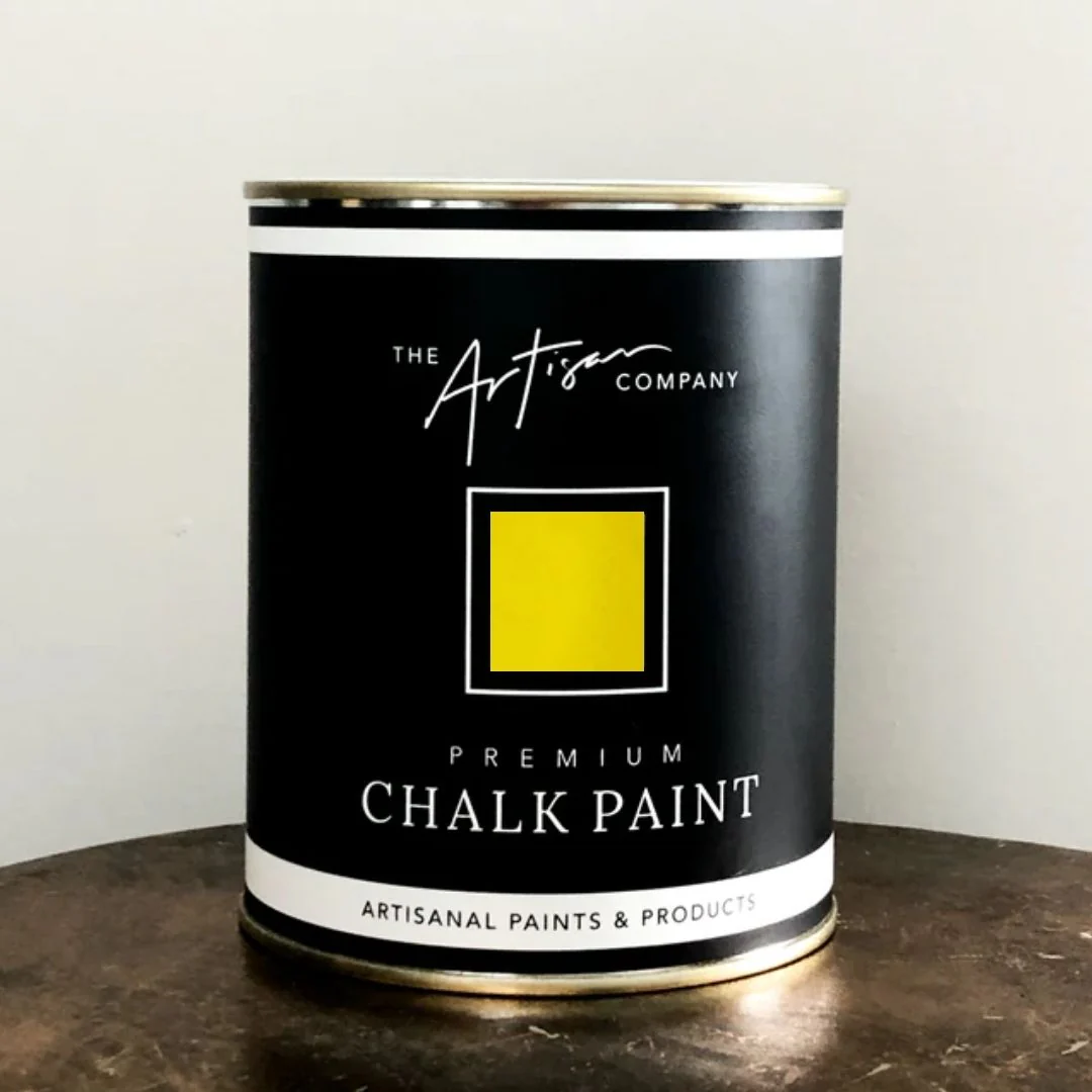 Bright Buttercup - Premium Chalk Paint 1 Litre - Image 2