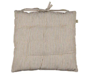 Abby Stripe Seat Cushion Mustard - 45x45