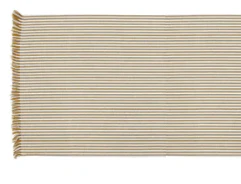 Abby Stripe Table Runner Olive
