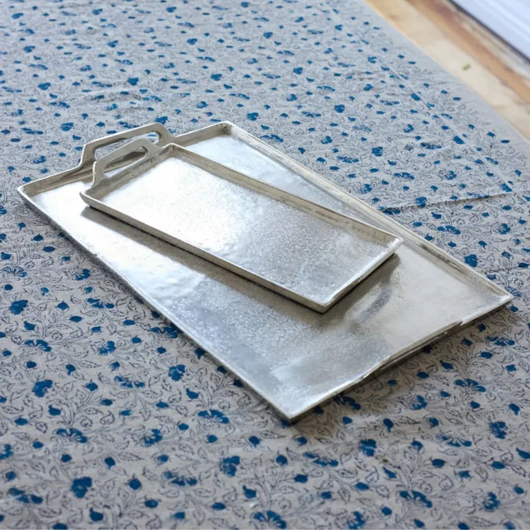 Alex Rectangle Handle Tray - Large - Image 2