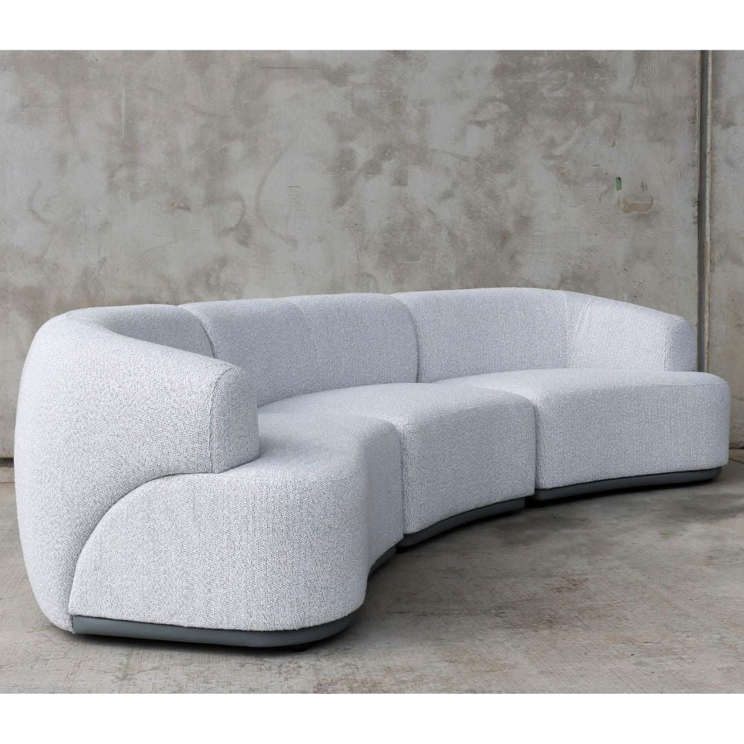 Annette Curve Couch - 3 seater - Image 2