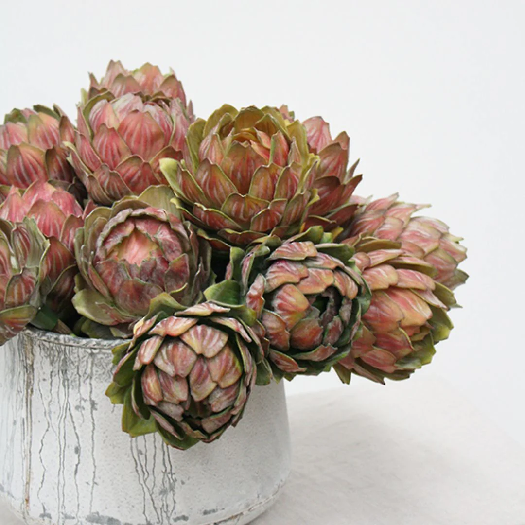 Artichoke with Stem - Red/Brown - Image 3