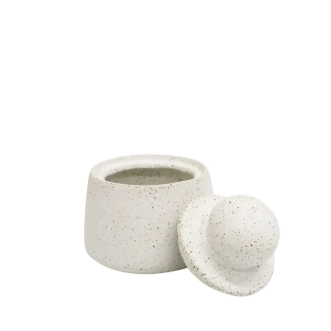 Ball Canister: Sandy White - Small - Image 2