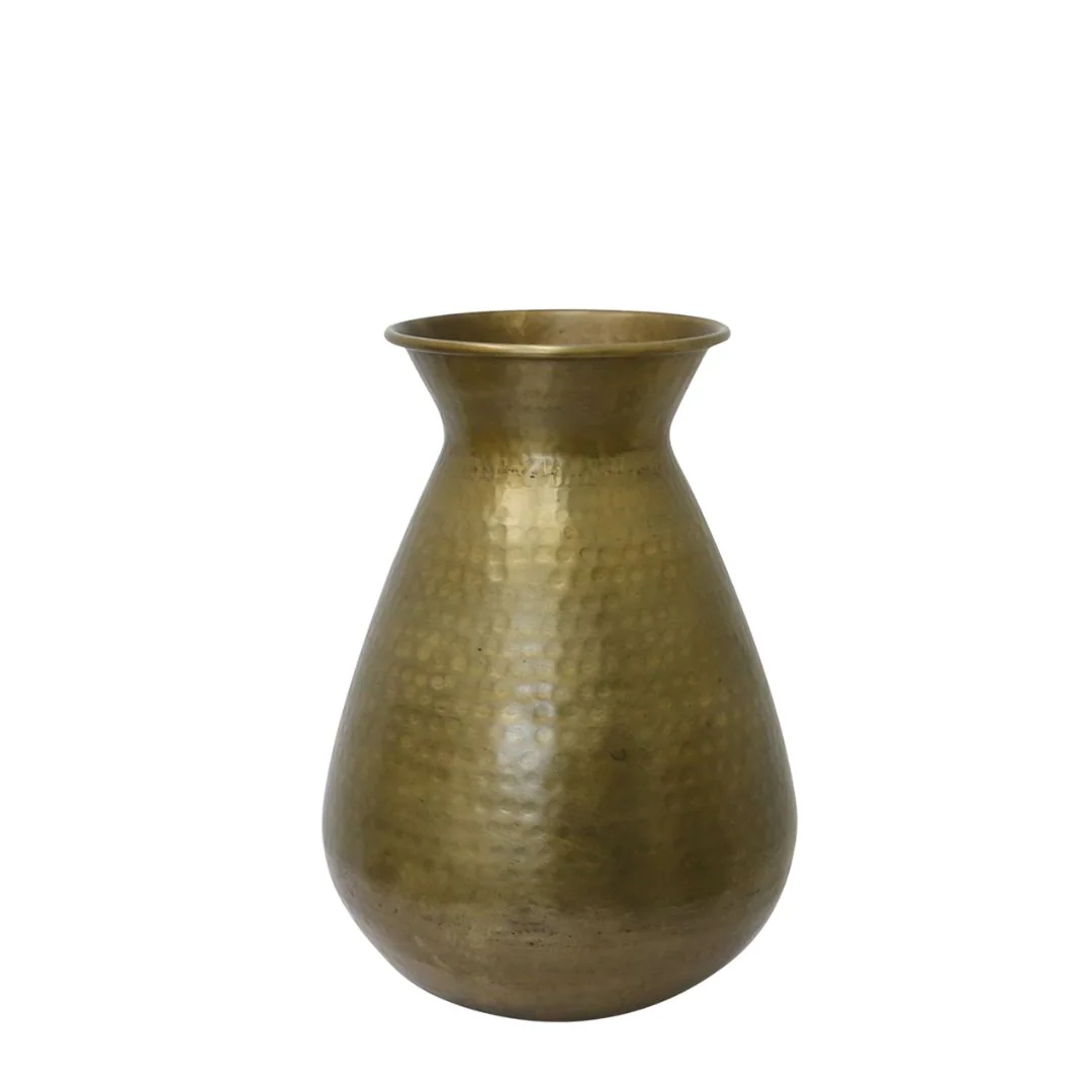 Basque Urn in Antique Brass Finish - Large
