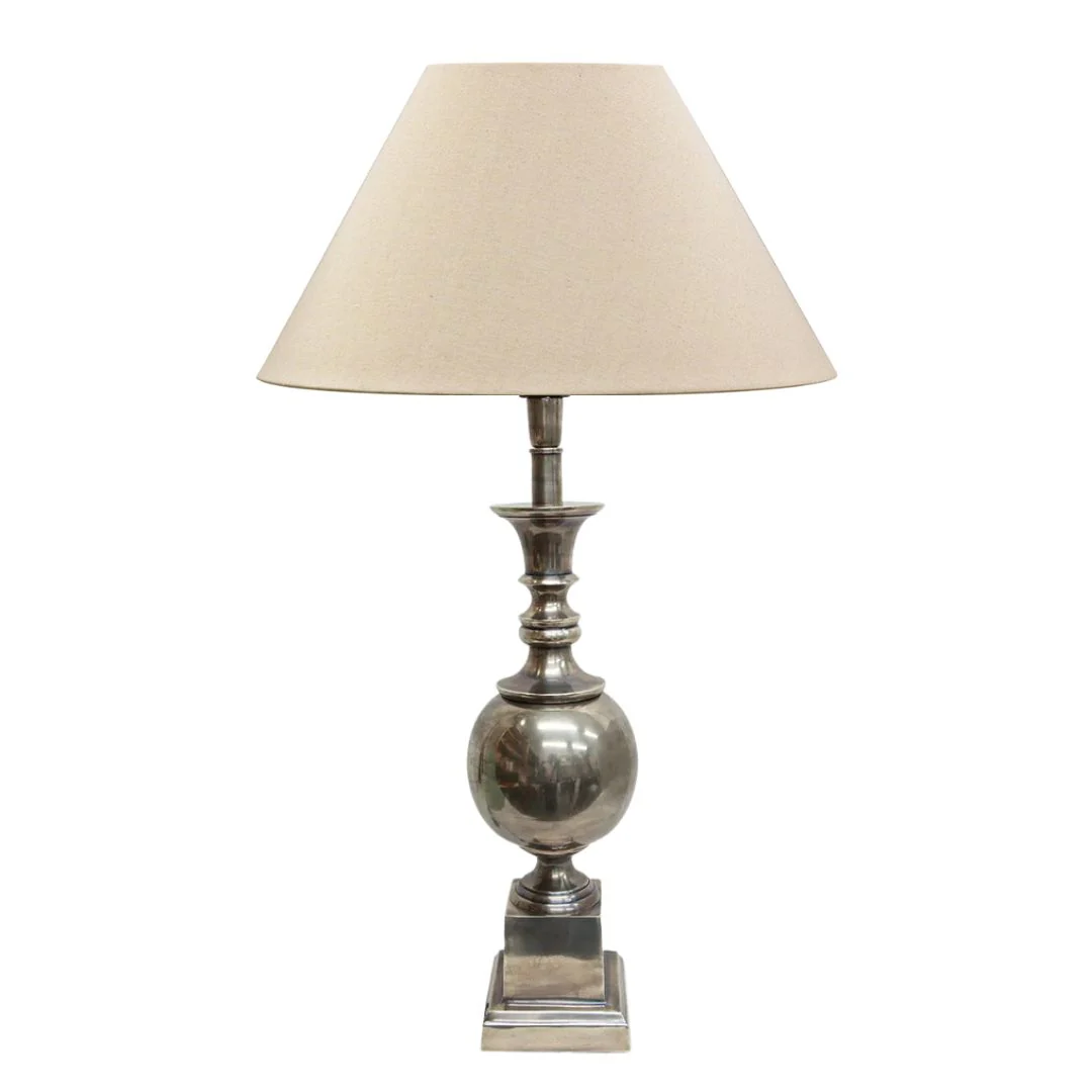 Bella Grand Lampbase - Antique Silver - Image 2