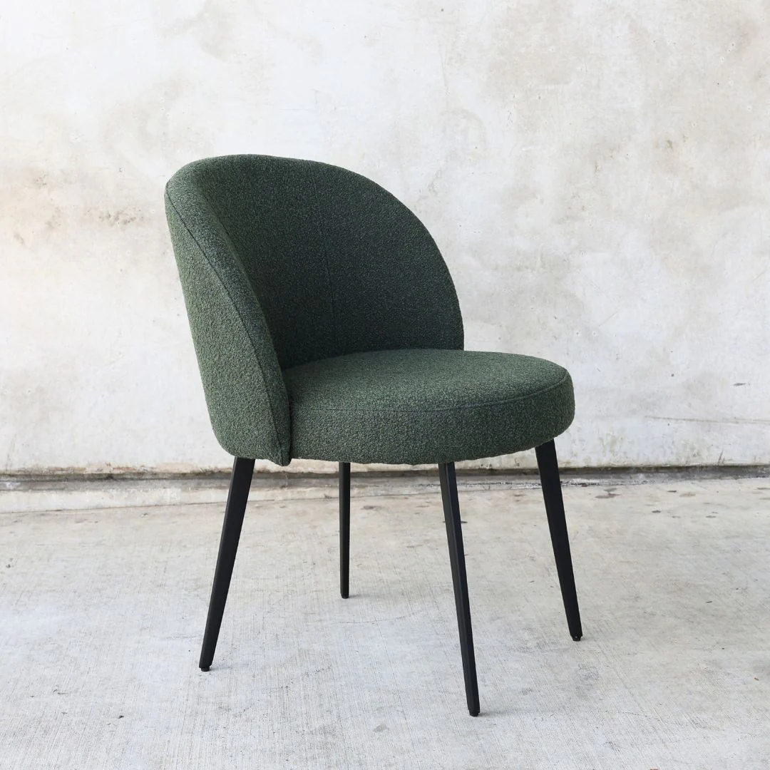 Blake Dining Chair: Olive Green - Image 2