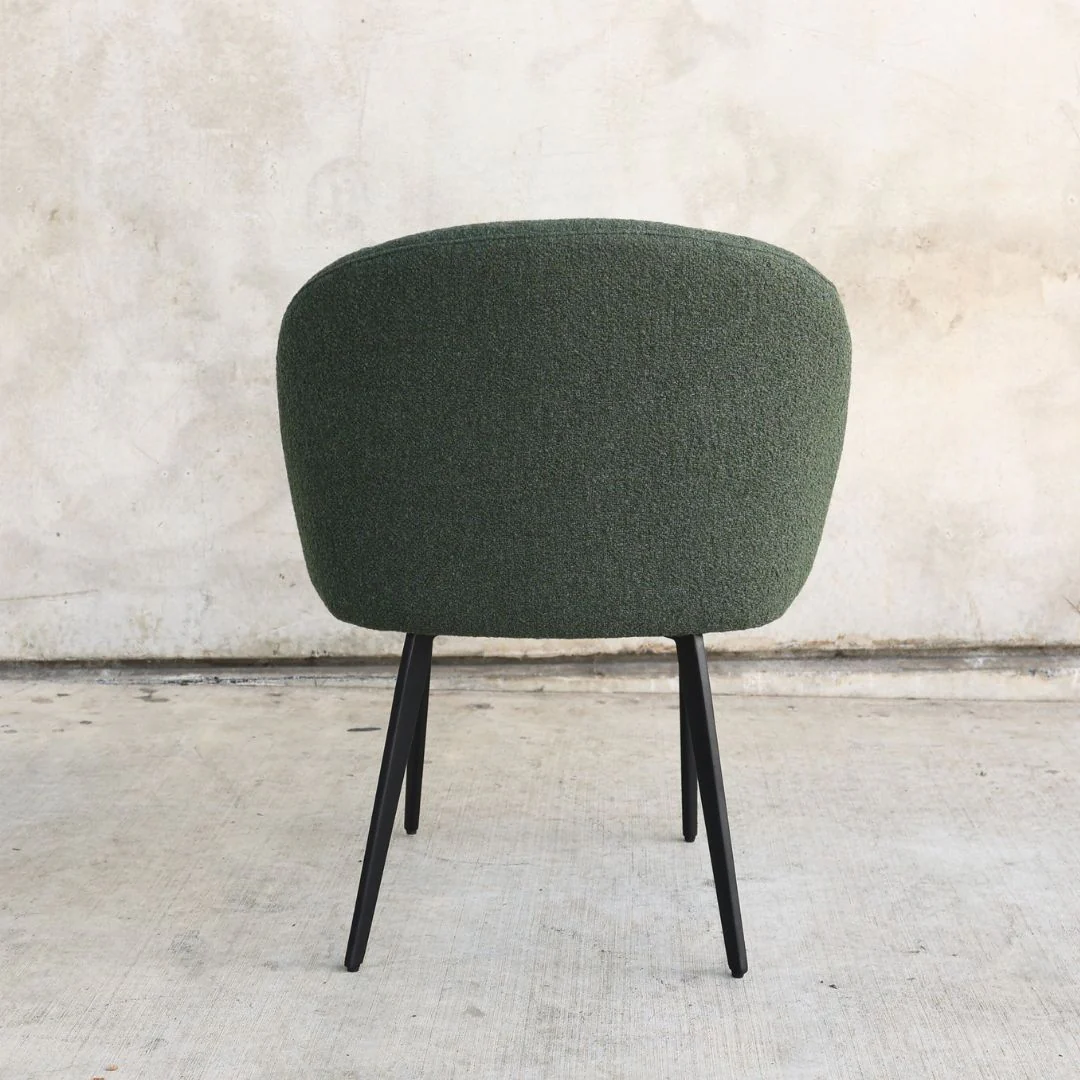 Blake Dining Chair: Olive Green - Image 3