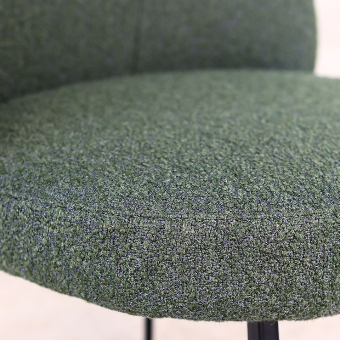 Blake Dining Chair: Olive Green - Image 4