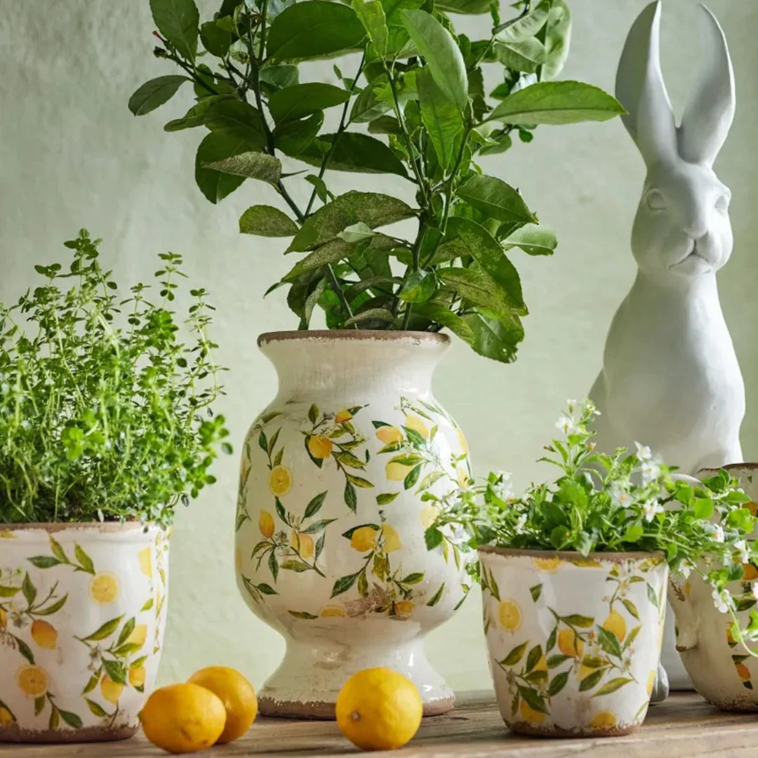 Botanical Lemon Urn - Image 2