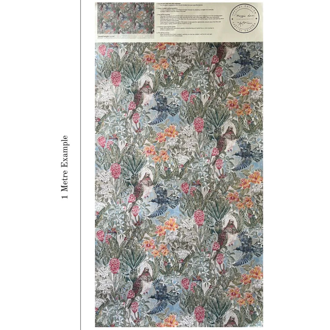 Botanical Retreat Wall Paper - 100x60cm - Image 2