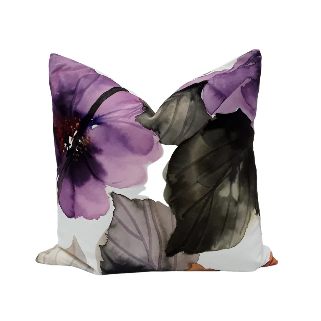 Gardenia Grape/Mystere Snow - 55x55 - Image 4
