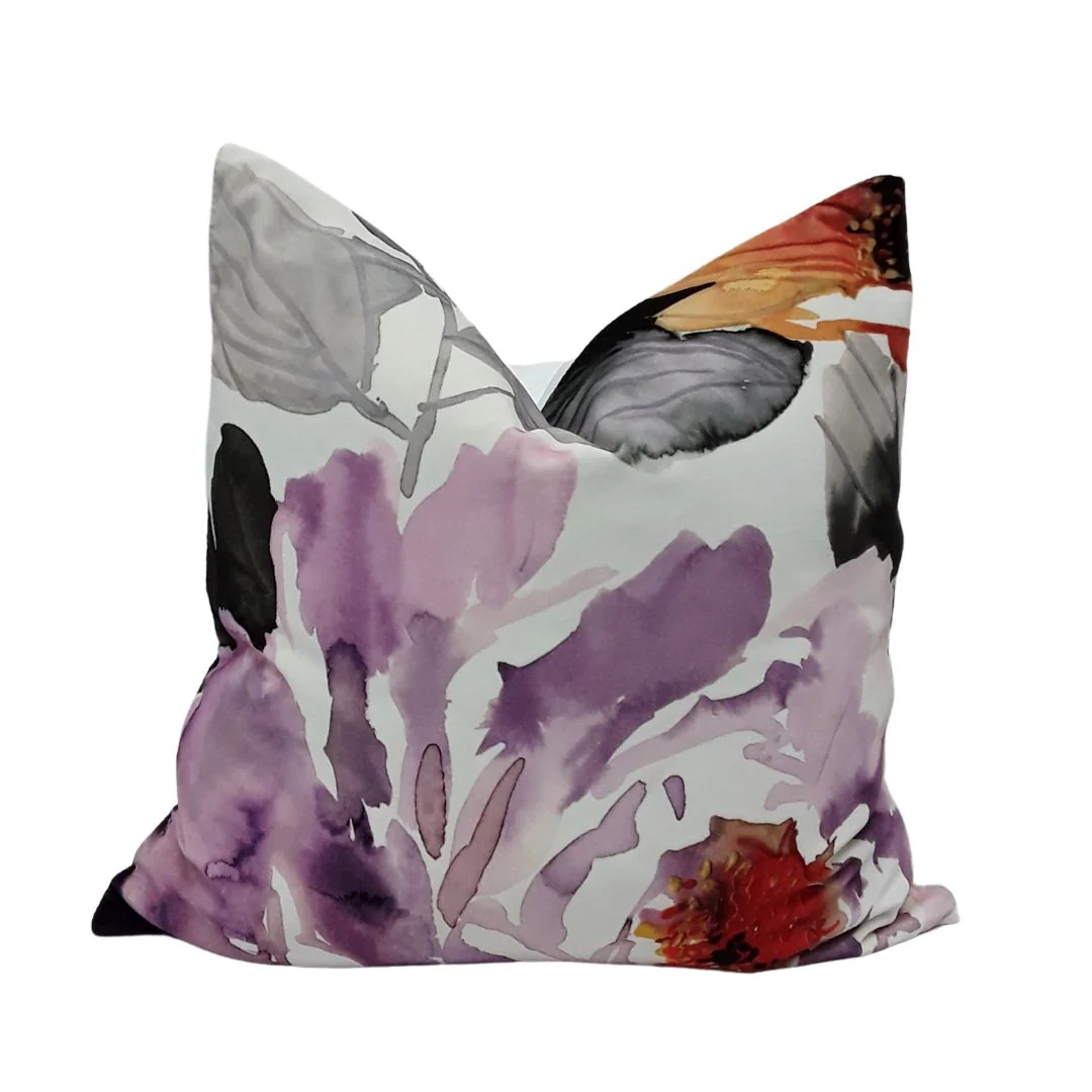 Gardenia Grape/Mystere Snow - 55x55 - Image 7