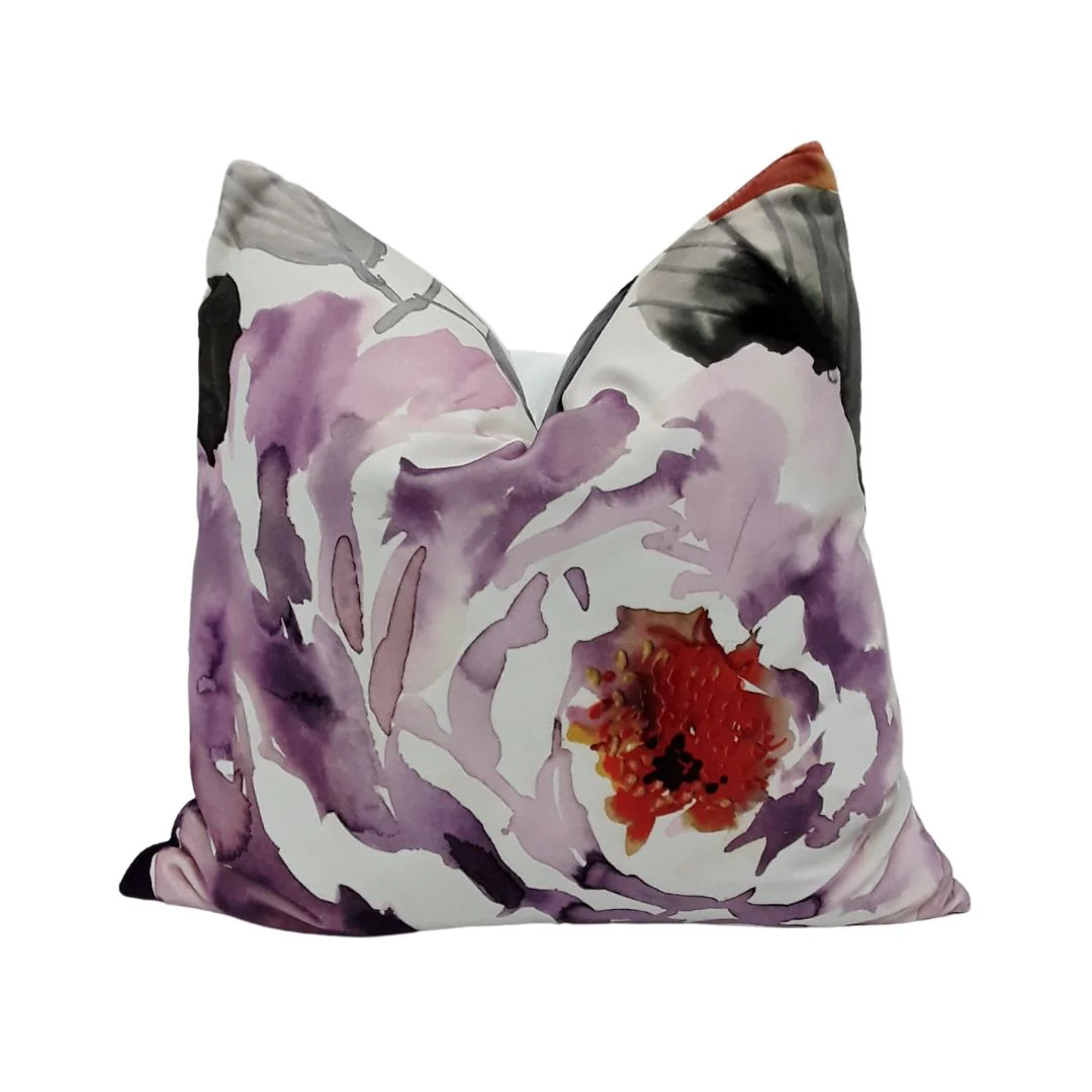 Gardenia Grape/Mystere Snow - 55x55 - Image 8