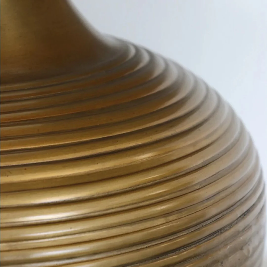 Calypso Lampbase in Dark Antique Brass Finish - Image 2