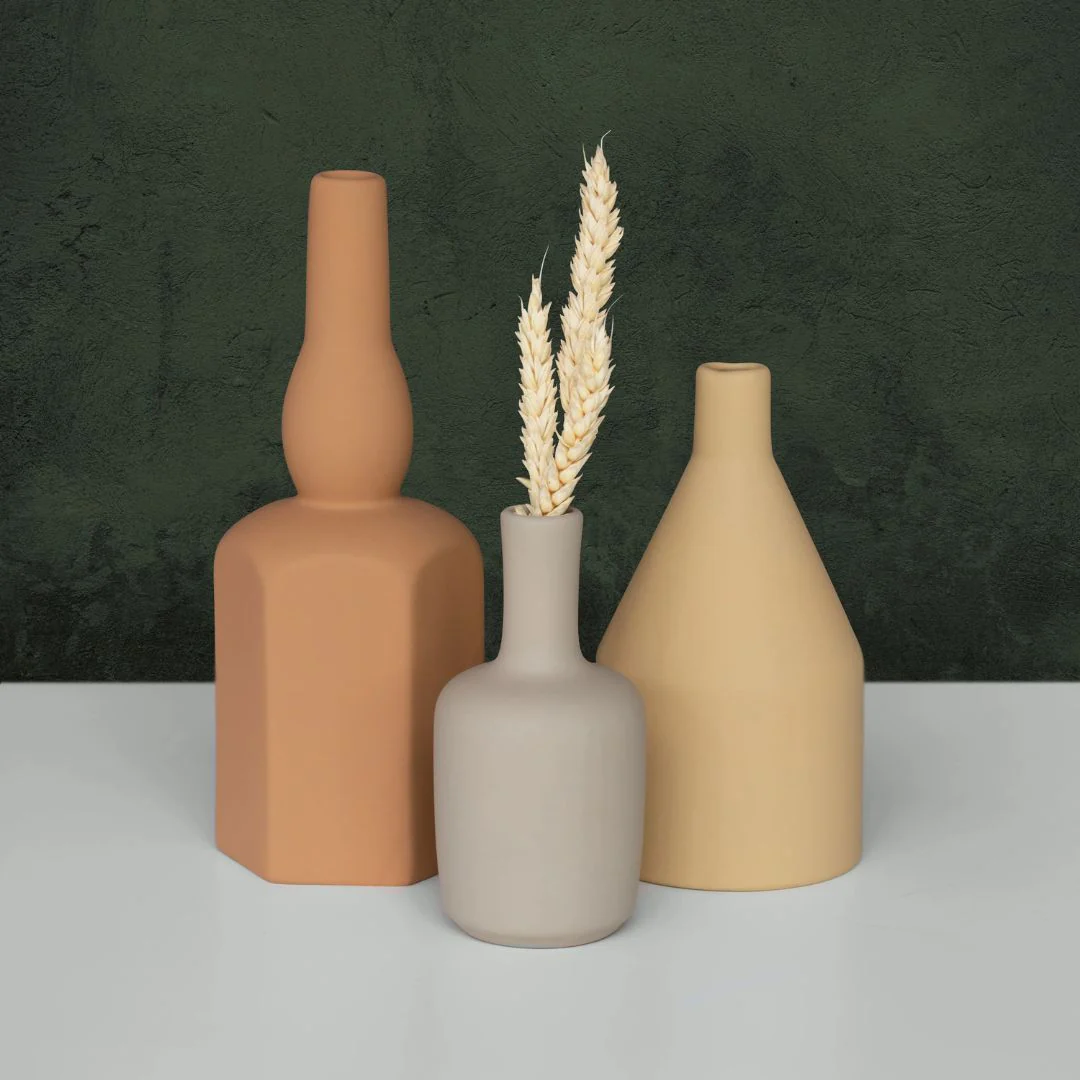Chrysler Vase - Dusty Citron - Image 2