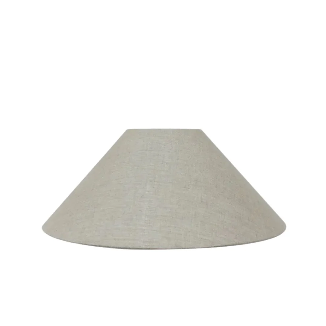 Coolie Linen Shade: Natural - 50cm