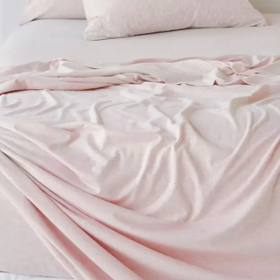 Cotton Jersey Duvet Cover: Cameo - King - Image 2