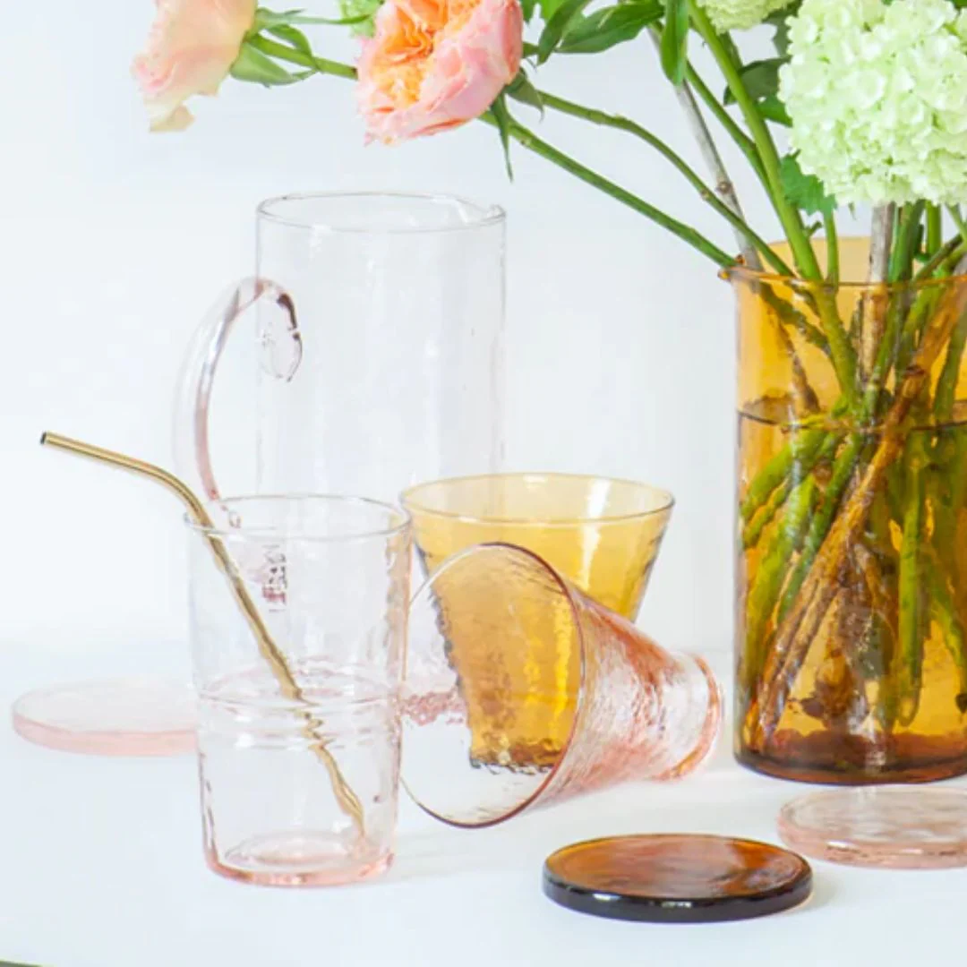 Drinking Glass - Rose - Image 2