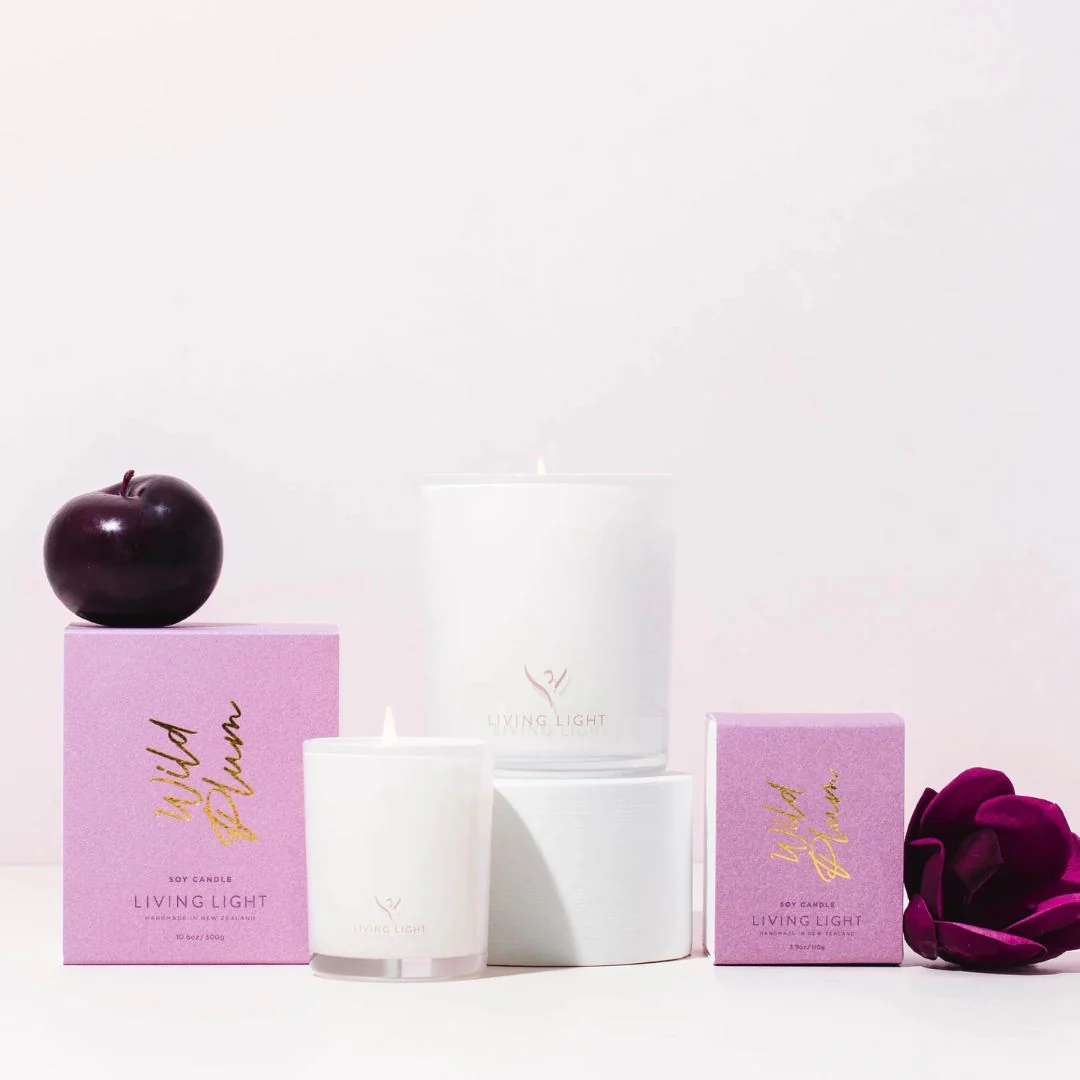 Soy Mini Candle: Wild Plum - Image 2