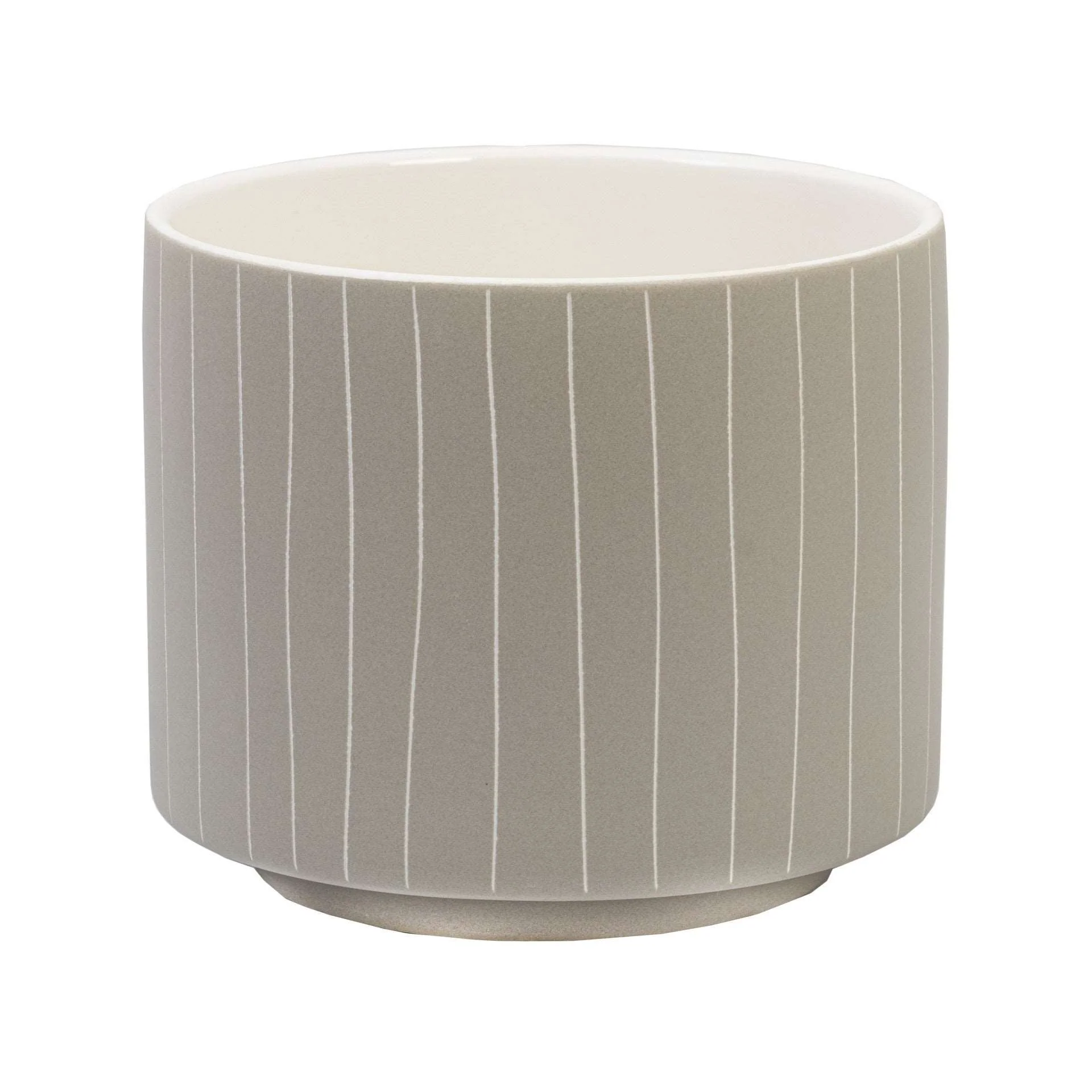 Blurred Lines Beige Pot - Medium