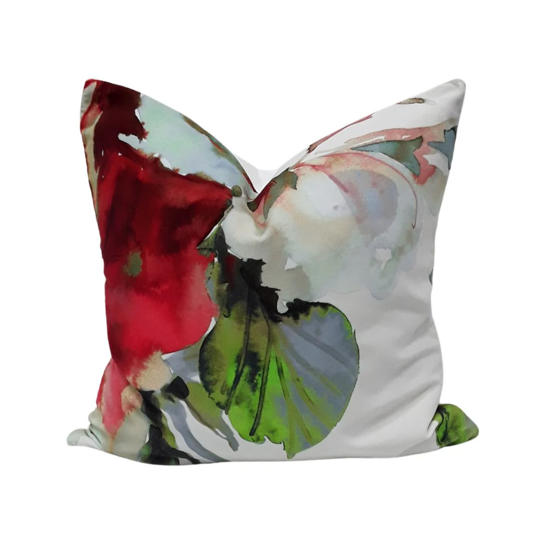 Gardenia Poppy/ Mystere Snow 55x55 - Image 3