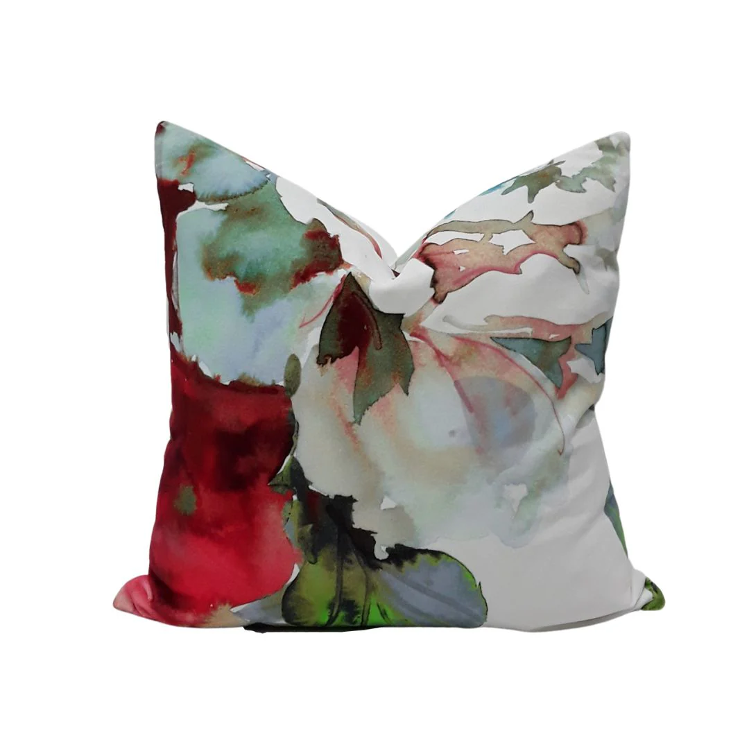 Gardenia Poppy/ Mystere Snow 55x55 - Image 4