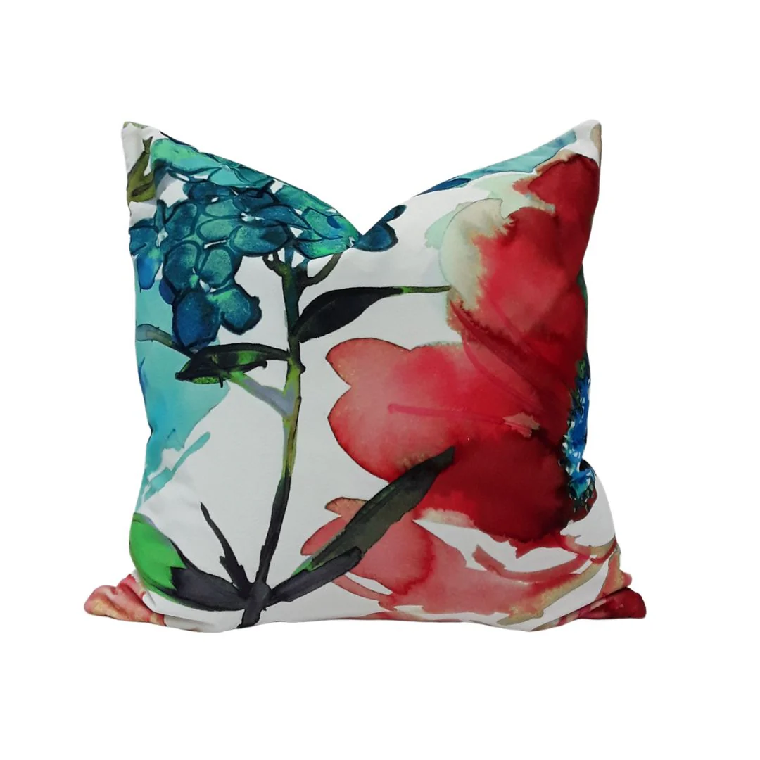 Gardenia Poppy/ Mystere Snow 55x55 - Image 8