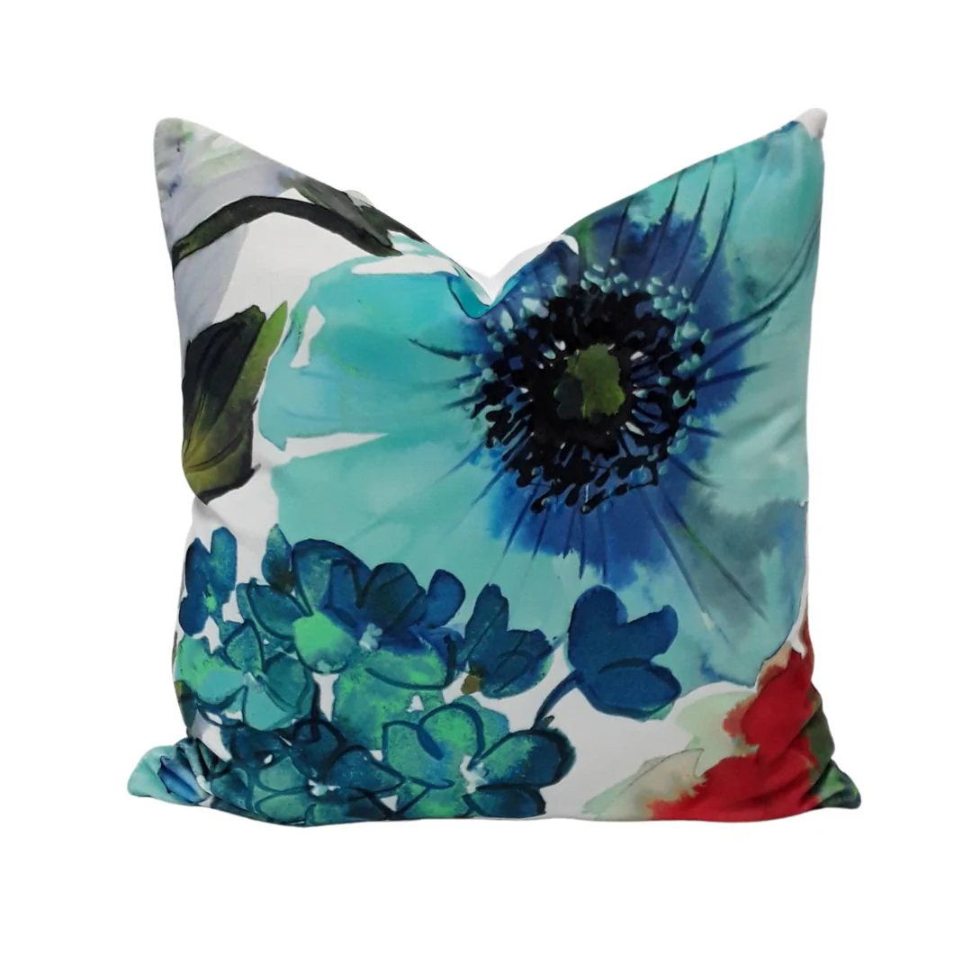 Gardenia Poppy/ Mystere Snow 55x55 - Image 9