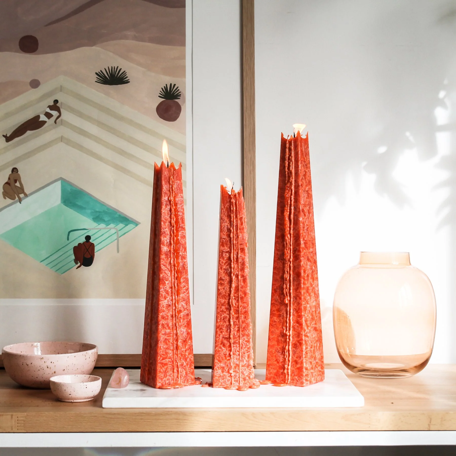 Icicle Candle: Guava Passion - Large - Image 2