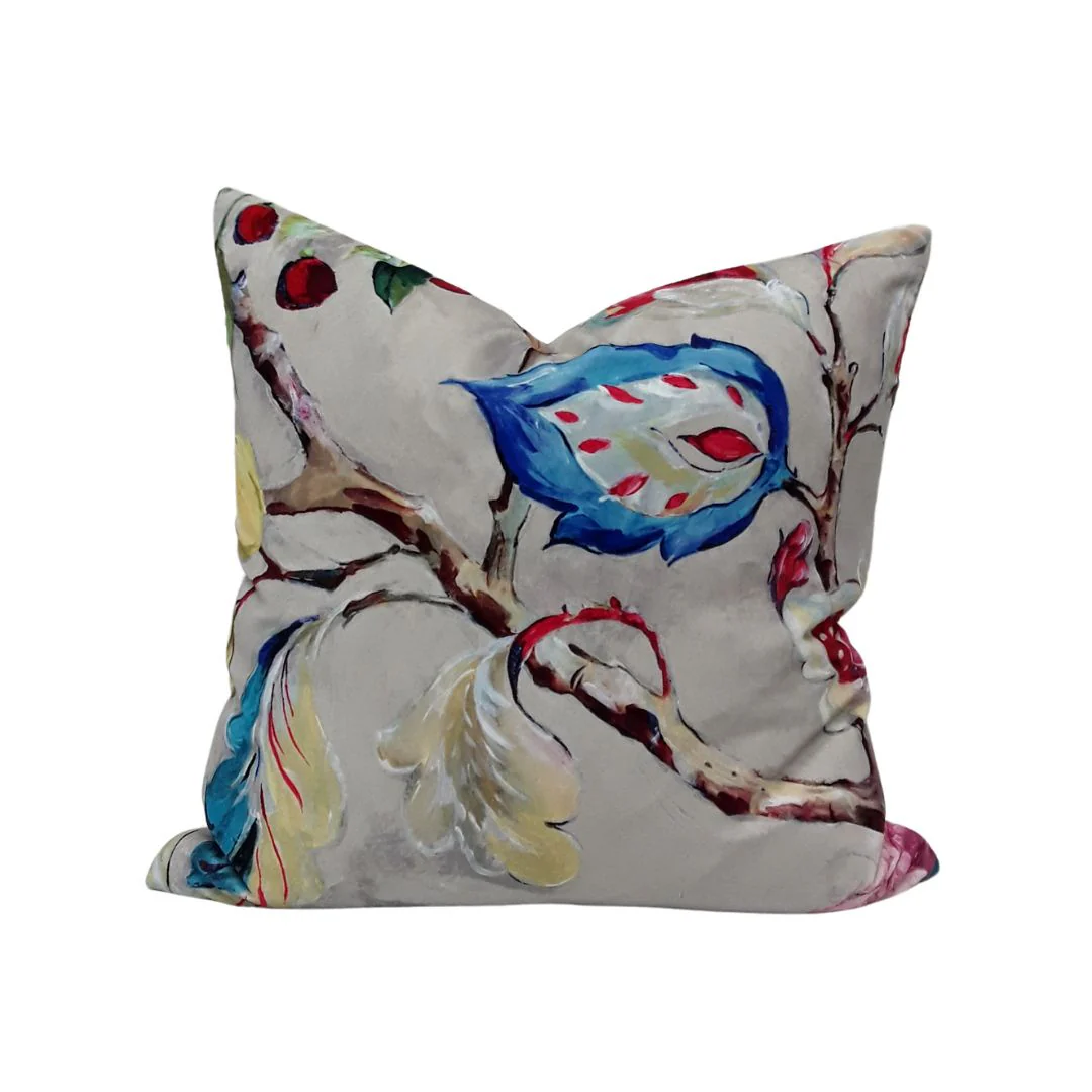 Hampton Court Jewel/Mystere Snow Cushion - 55x55