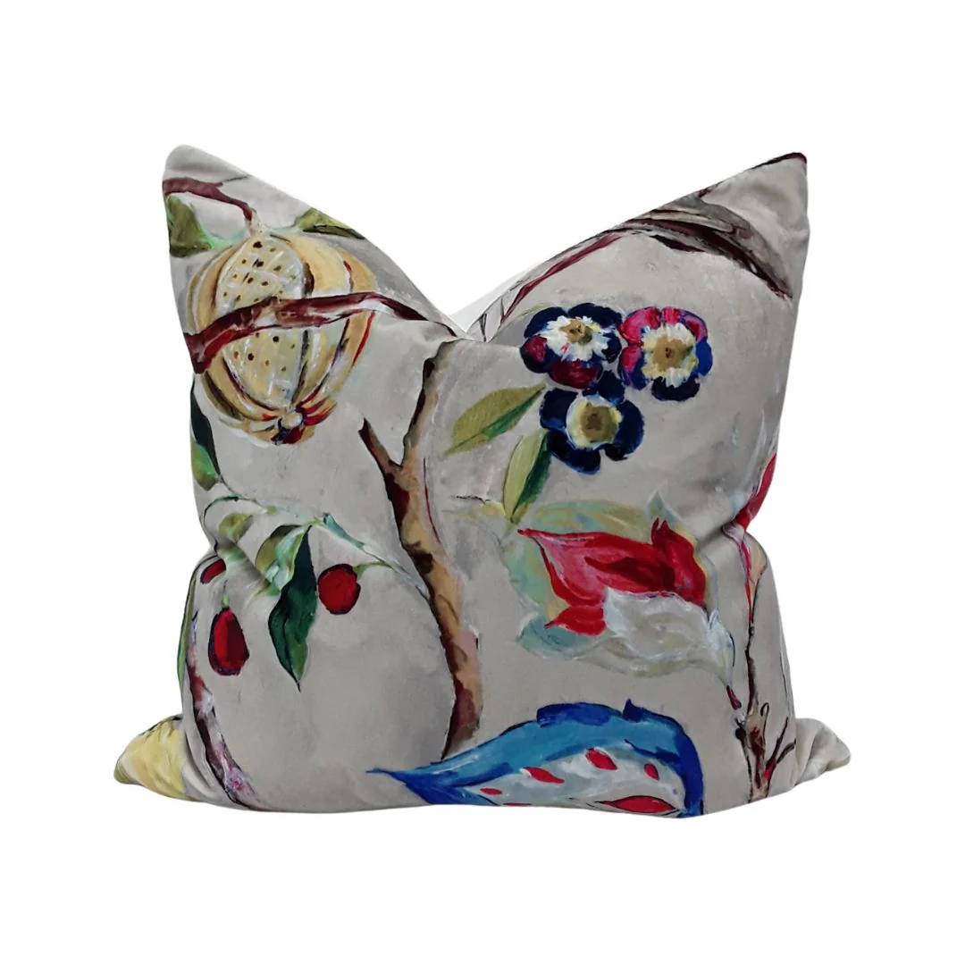 Hampton Court Jewel/Mystere Snow Cushion - 55x55 - Image 2
