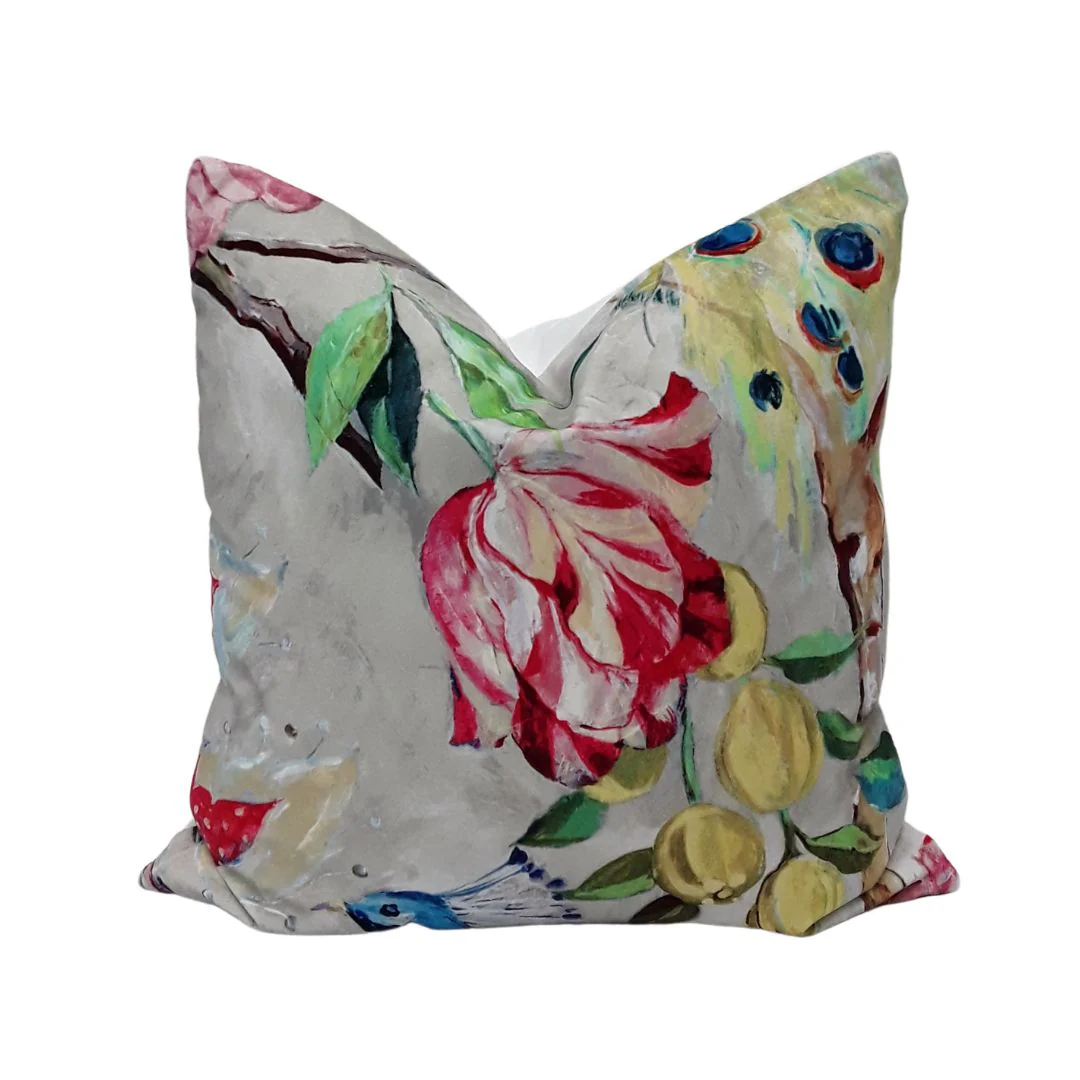 Hampton Court Jewel/Mystere Snow Cushion - 55x55 - Image 6