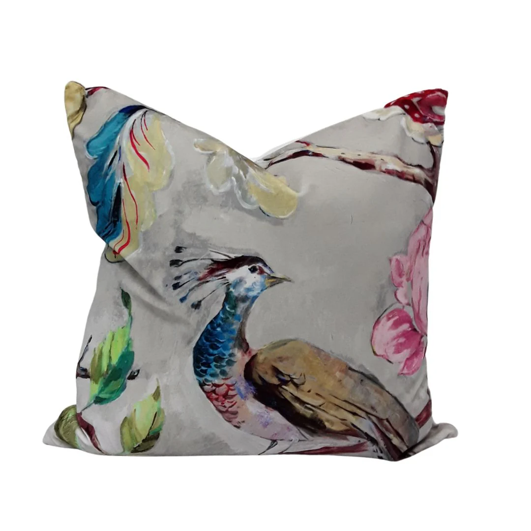Hampton Court Jewel/Mystere Snow Cushion - 55x55 - Image 7