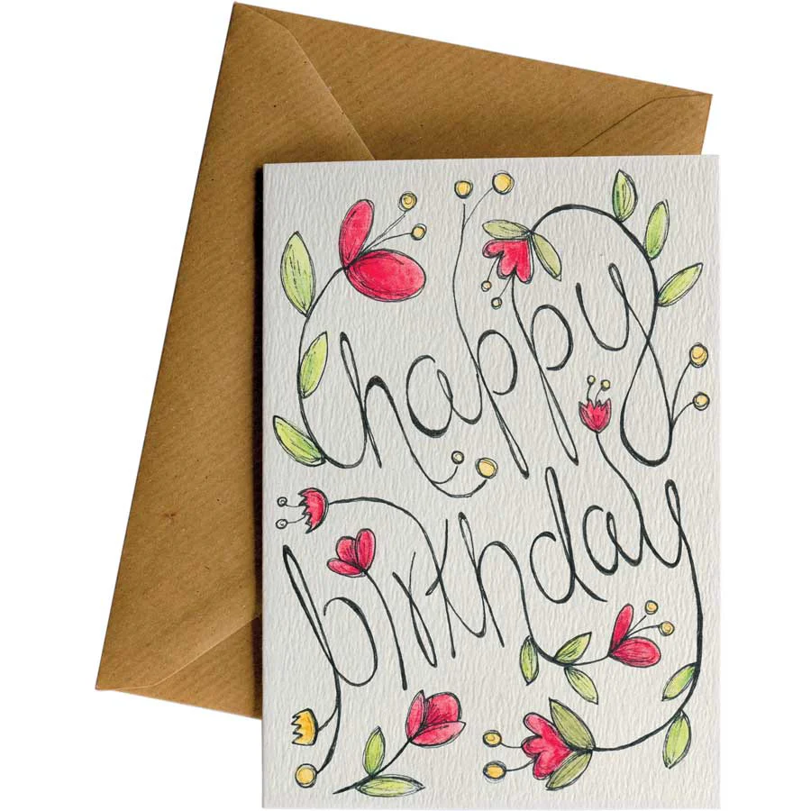 Happy Birthday Flowers