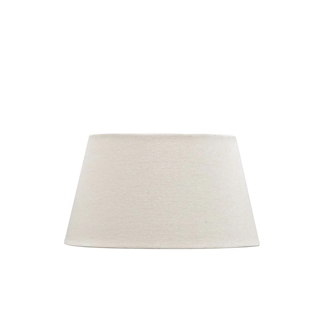 Ivory Tapered Drum Lampshade - 41cm
