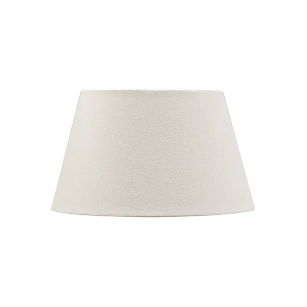 Ivory Tapered Drum Lampshade - 36cm