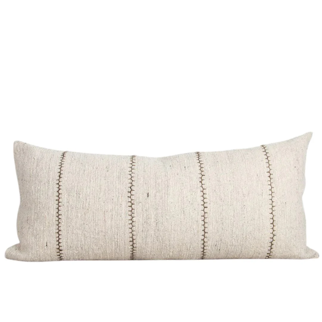 Kalahari Cushion: Ecru - 40x90