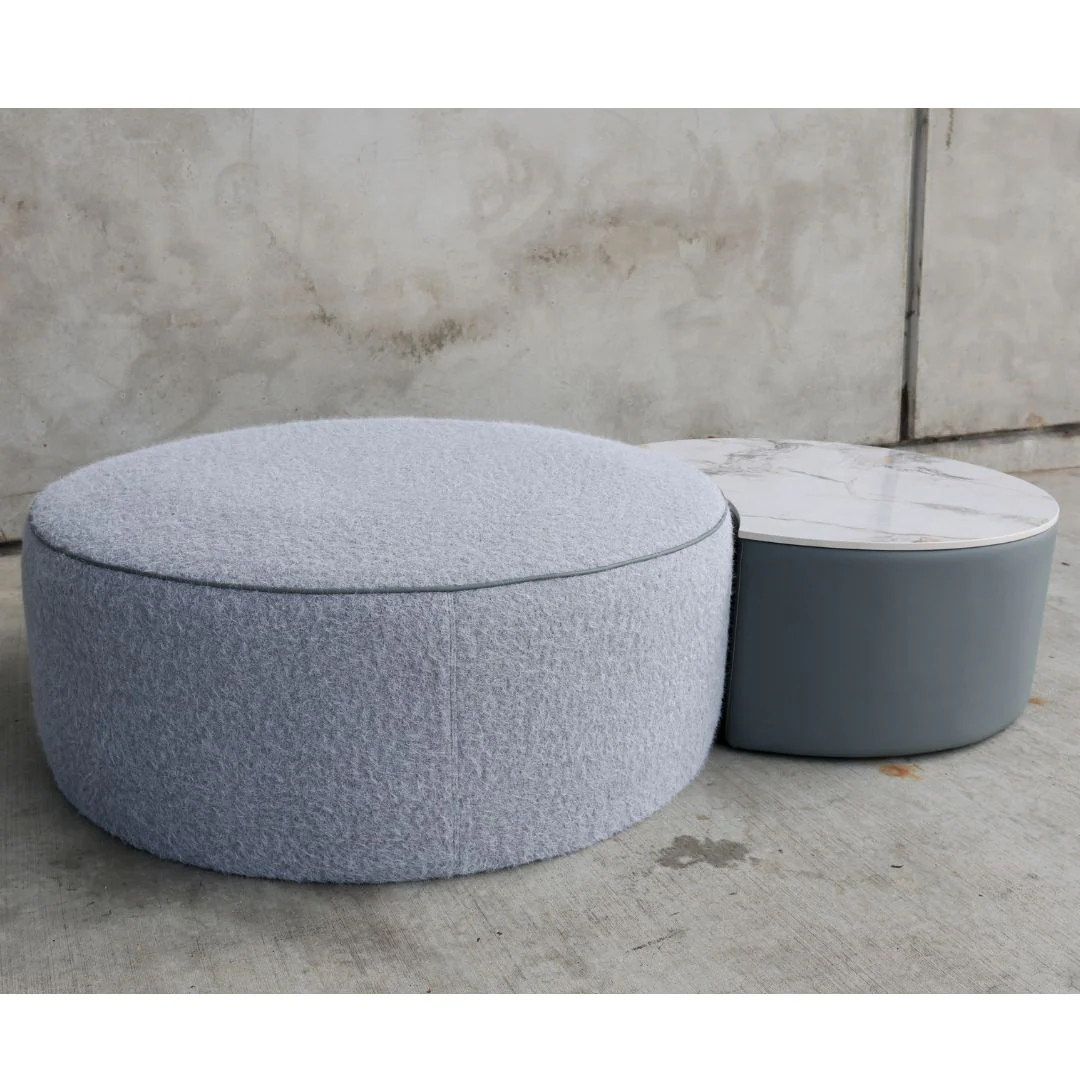 Laura Ottoman: Silver Grey - Image 2