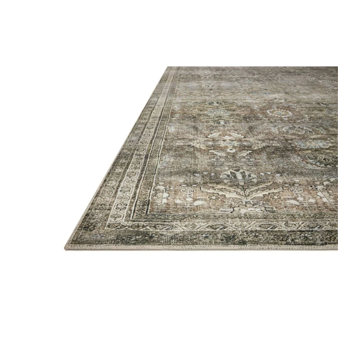 Layla Antique Moss Rug - 229x289 - Image 2