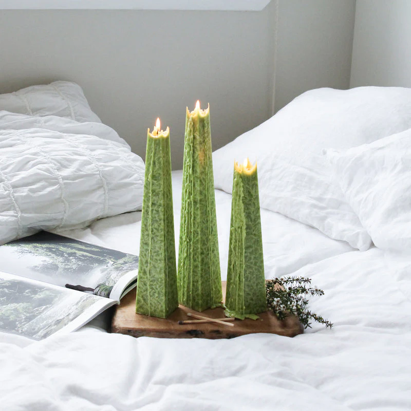 Icicle Candle: Lemon Bergamot - Medium - Image 2