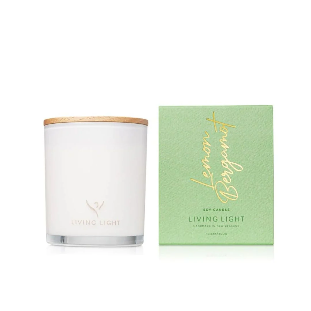 Soy Large Candle: Lemon Bergamot