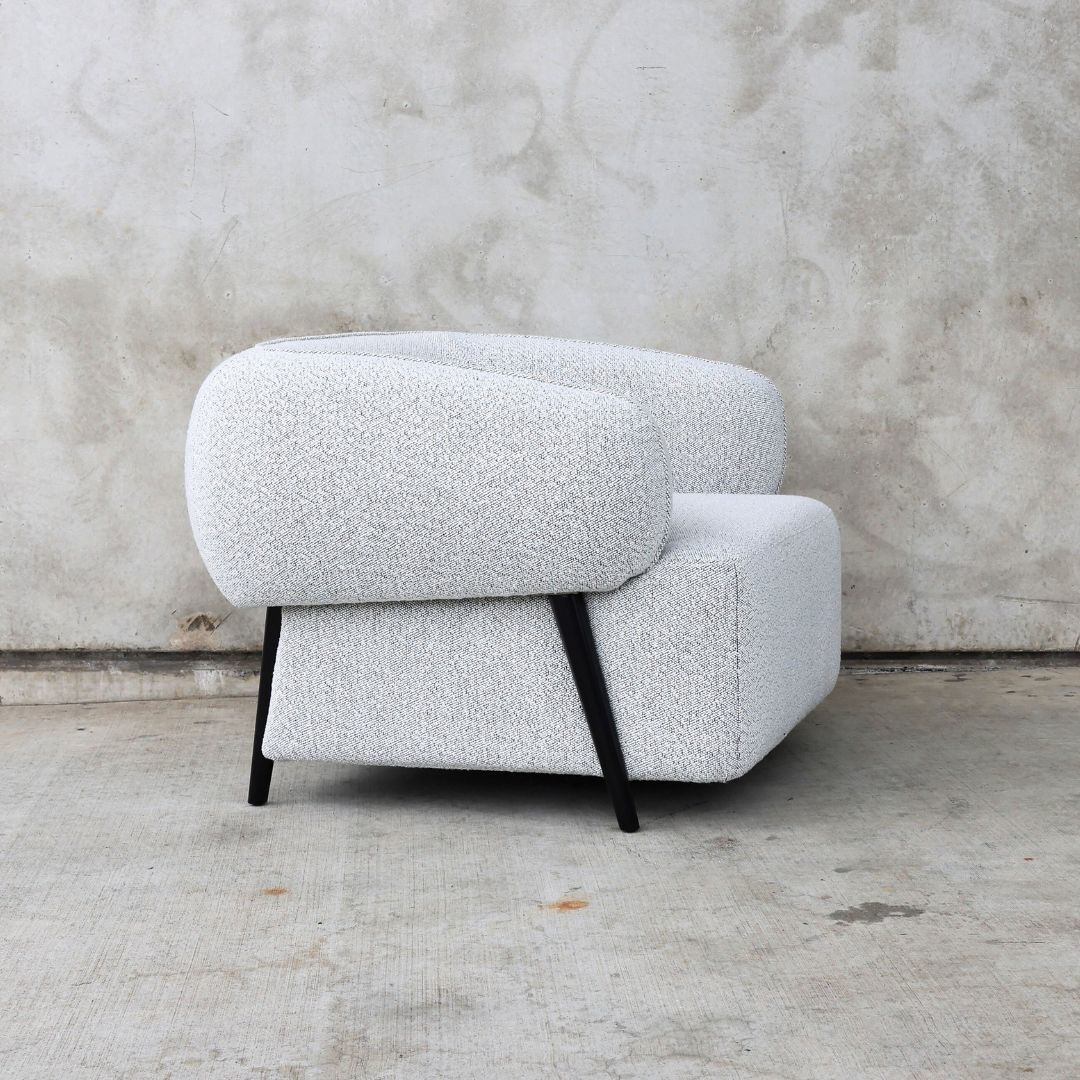 Louisa Armchair: Pebble - Image 2