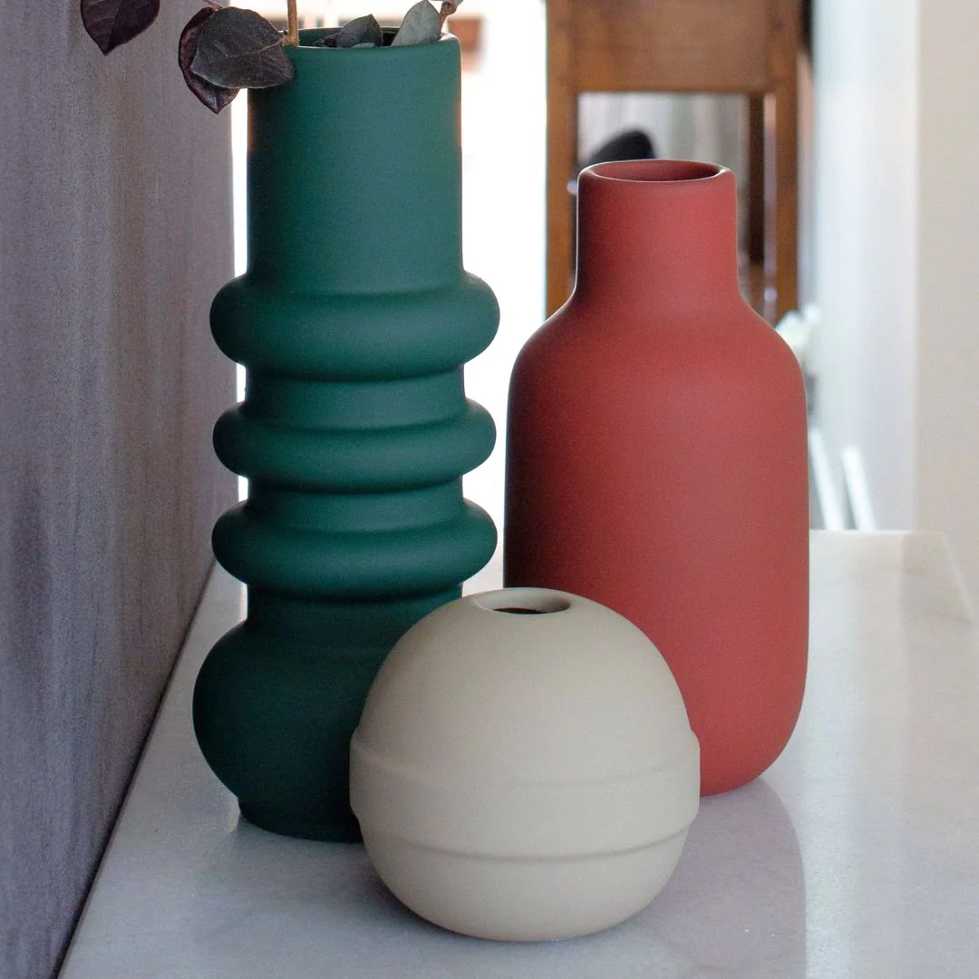 Malmo Round Vase - Driftwood - Image 2
